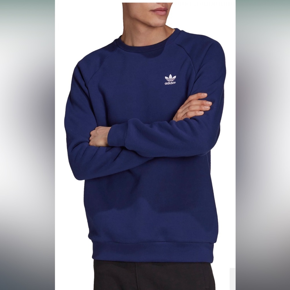 New Small Adidas Crew Sweatshirt